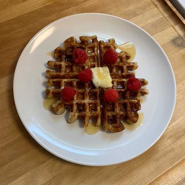 Sourdough Starter waffles