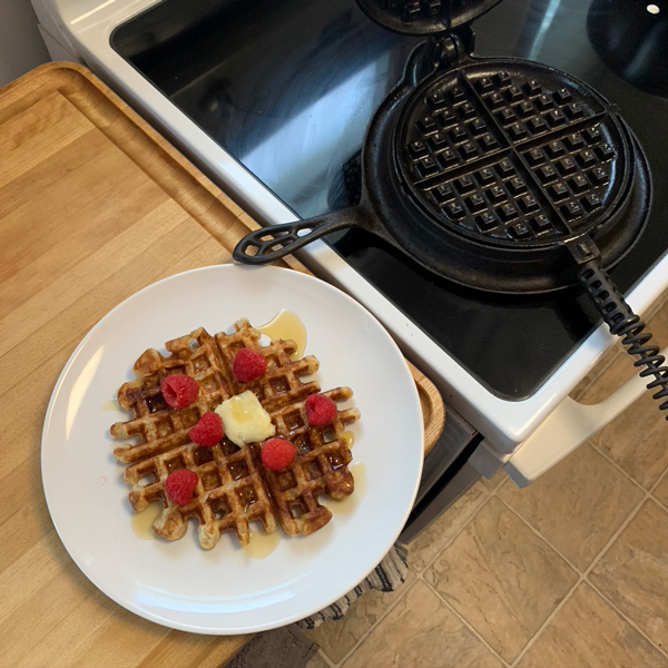 Sourdough Starter waffles