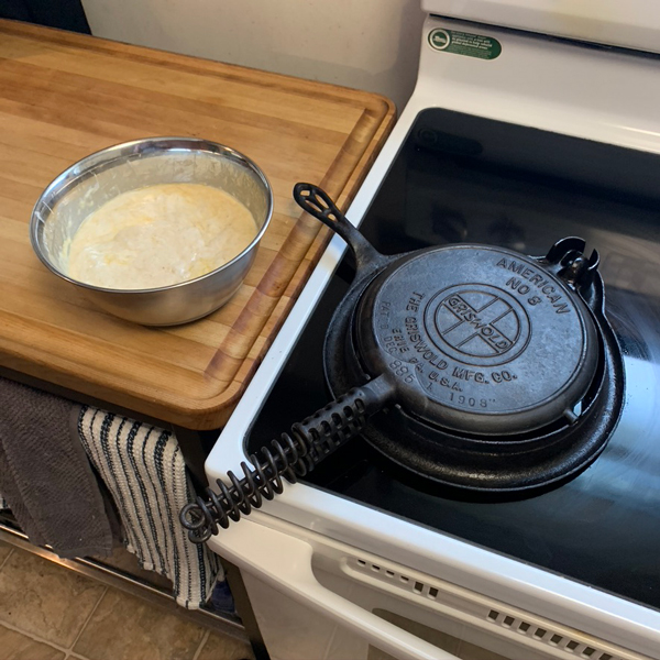 Sourdough Starter waffles